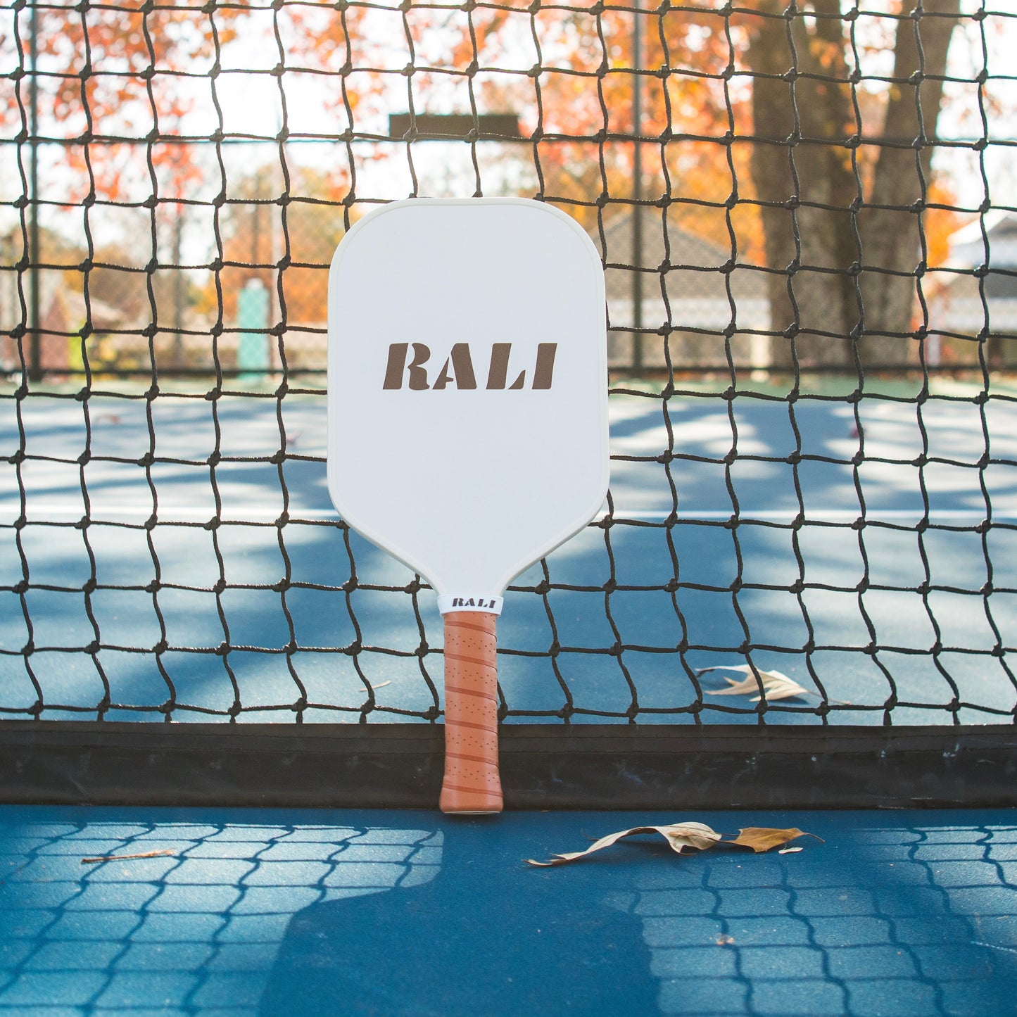 Brown Checkboard Pickleball Paddle