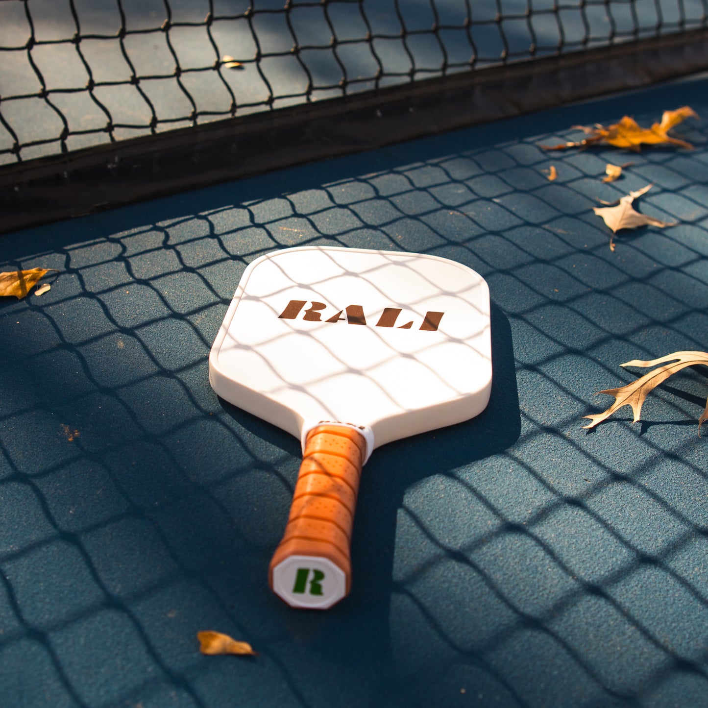 Brown Checkboard Pickleball Paddle