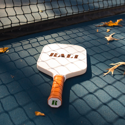 Brown Checkboard Pickleball Paddle