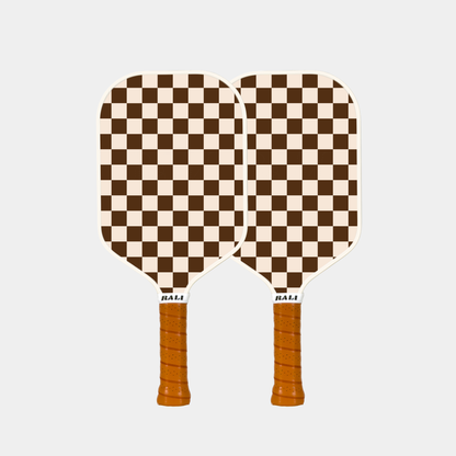 Heritage Check Pickleball Set